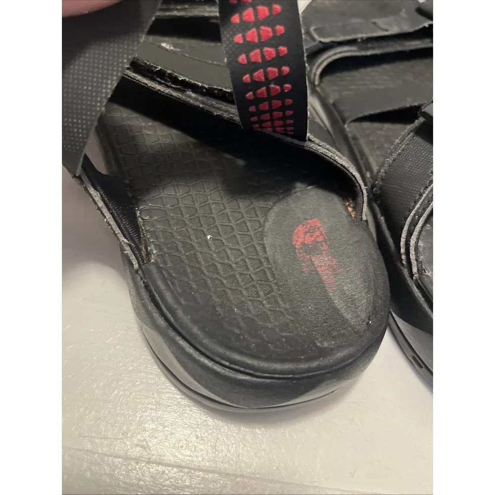 The‎ North Face Sandals Black Mens 11 HooknLoop Straps Open Toe Hydrotrak